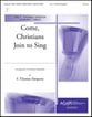 Come, Christians, Join to Sing Handbell sheet music cover